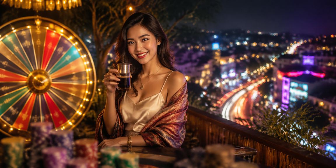 Không khí giải trí buổi tối tại Đà Lạt với người dùng truy cập nền tảng cá cược và thưởng thức cà phê