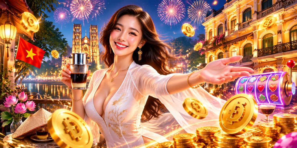 Người dùng Hà Nội thưởng thức slot game trực tuyến cùng tách cà phê